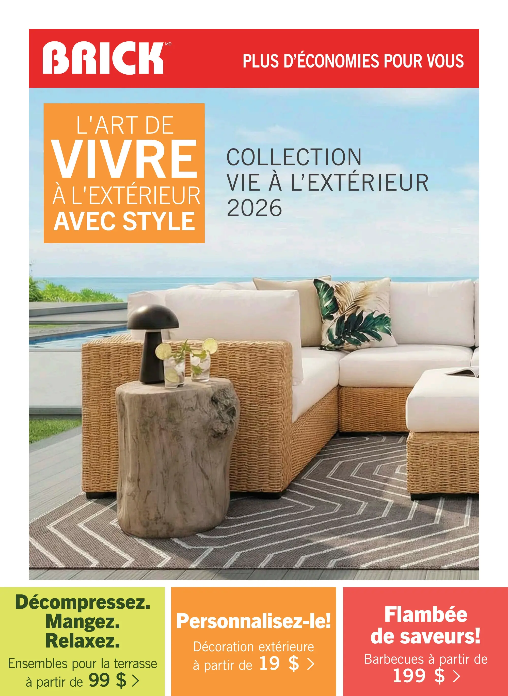 Circulaire Brick - Collection Vie À L'Extérieur 2026 Du 2 Mars Au 24 Septembre 2026 - Page 1