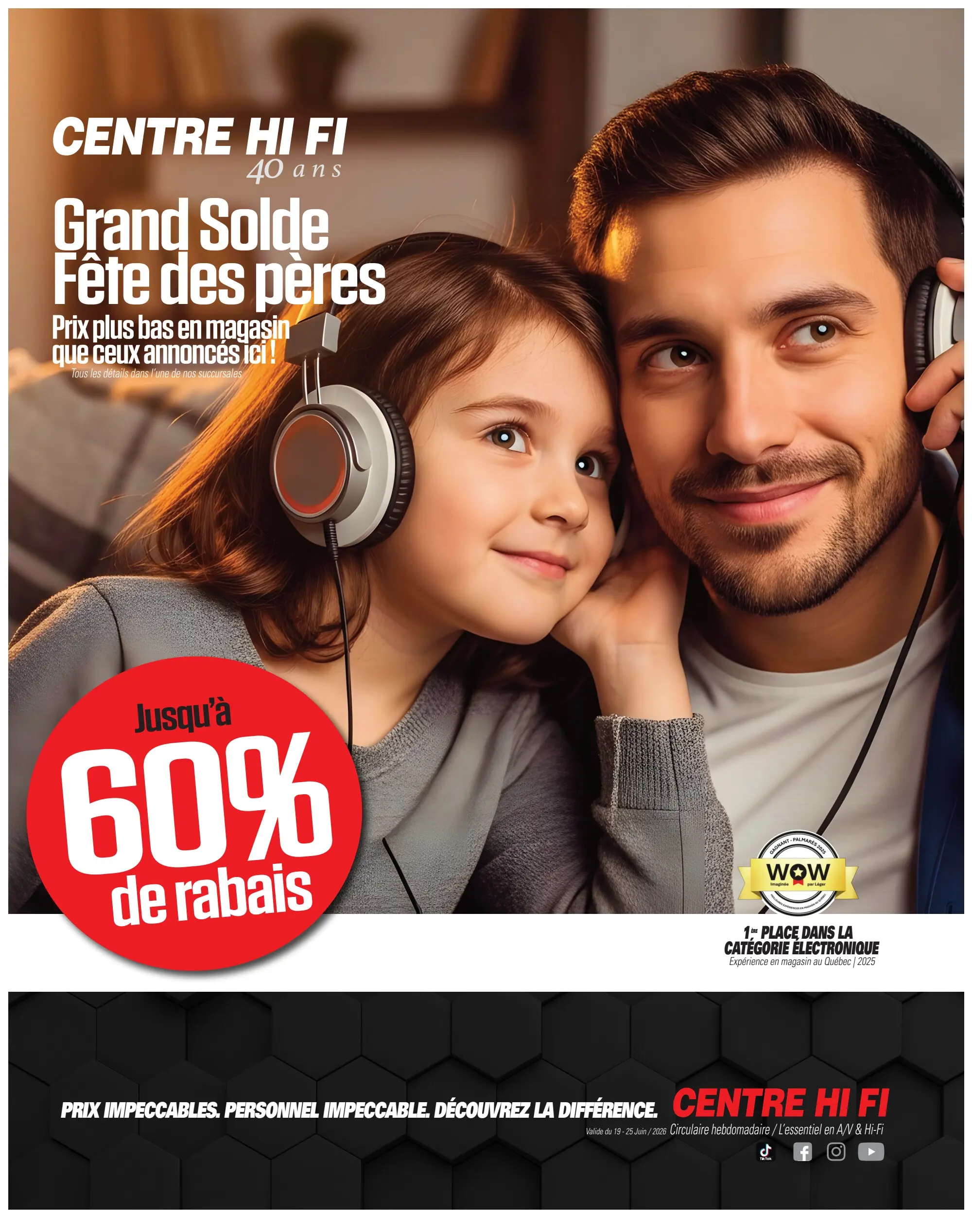 Circulaire Centre Hi-Fi Du 19 Au 25 Juin 2026 - Page 1
