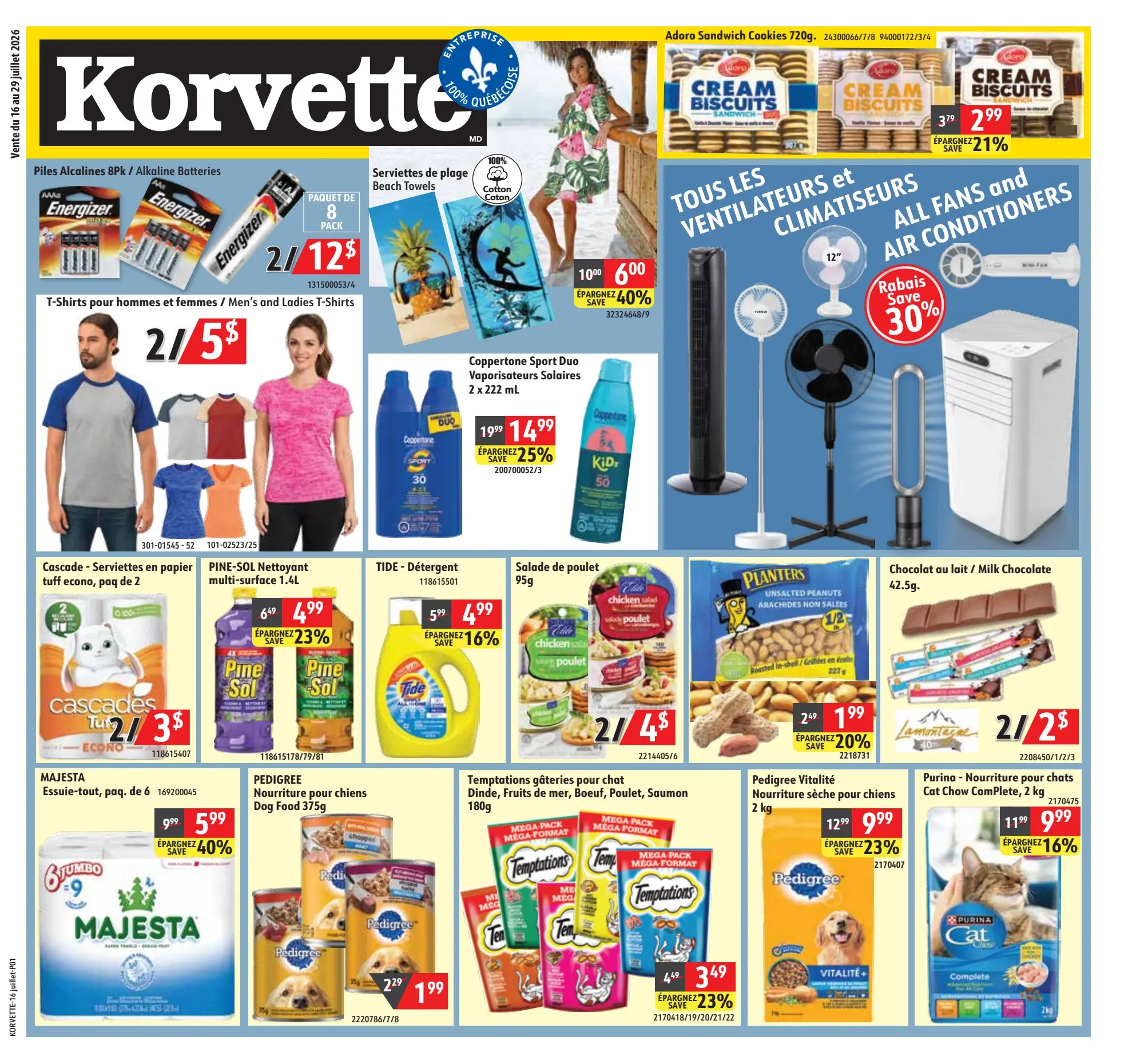 Circulaire Korvette Du 16 Au 29 Juillet 2026 - Page 1