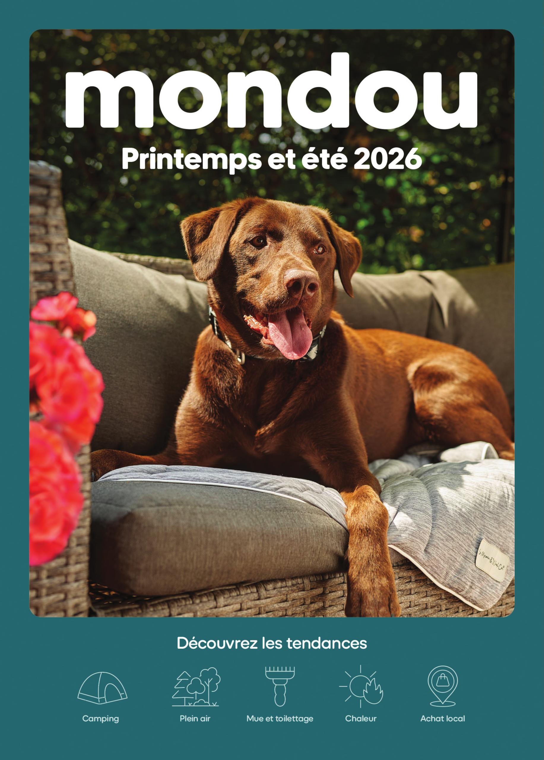 Circulaire Mondou - Printemps Et Été 2026 Du 30 Avril Au 12 Août 2026 - Page 1