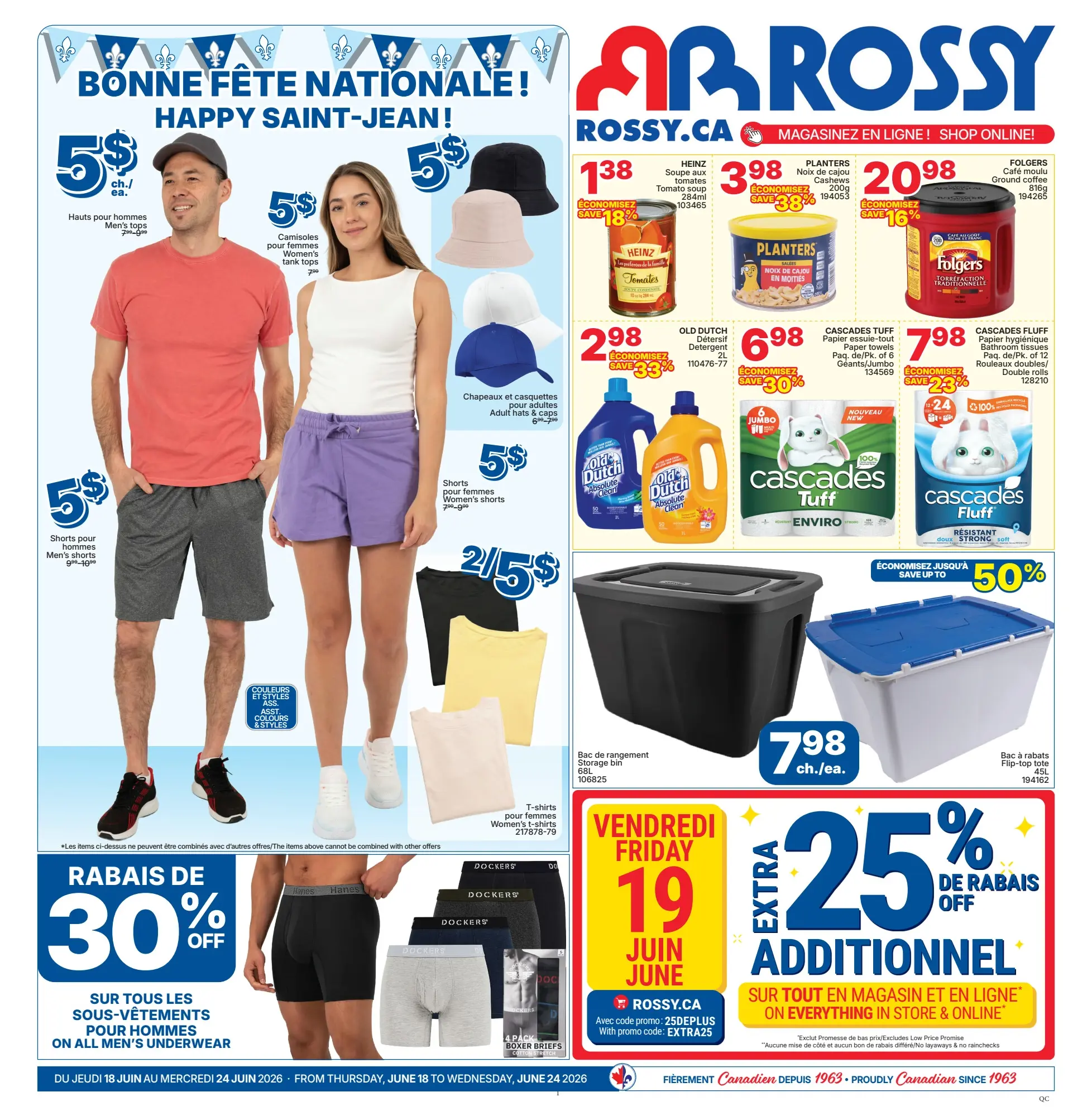Circulaire Rossy Du 18 Au 24 Juin 2026 - Page 1