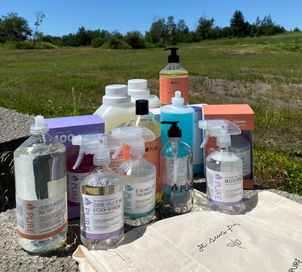 Concours Gagnez un ensemble de produits d’entretien ménagers et corporels de la marque Pure par Total Fabrication! Concours Gagnez Un Ensemble De Produits D’entretien Ménagers Et Corporels De La Marque Pure Par Total Fabrication!